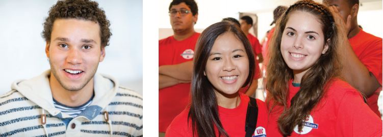 student faces